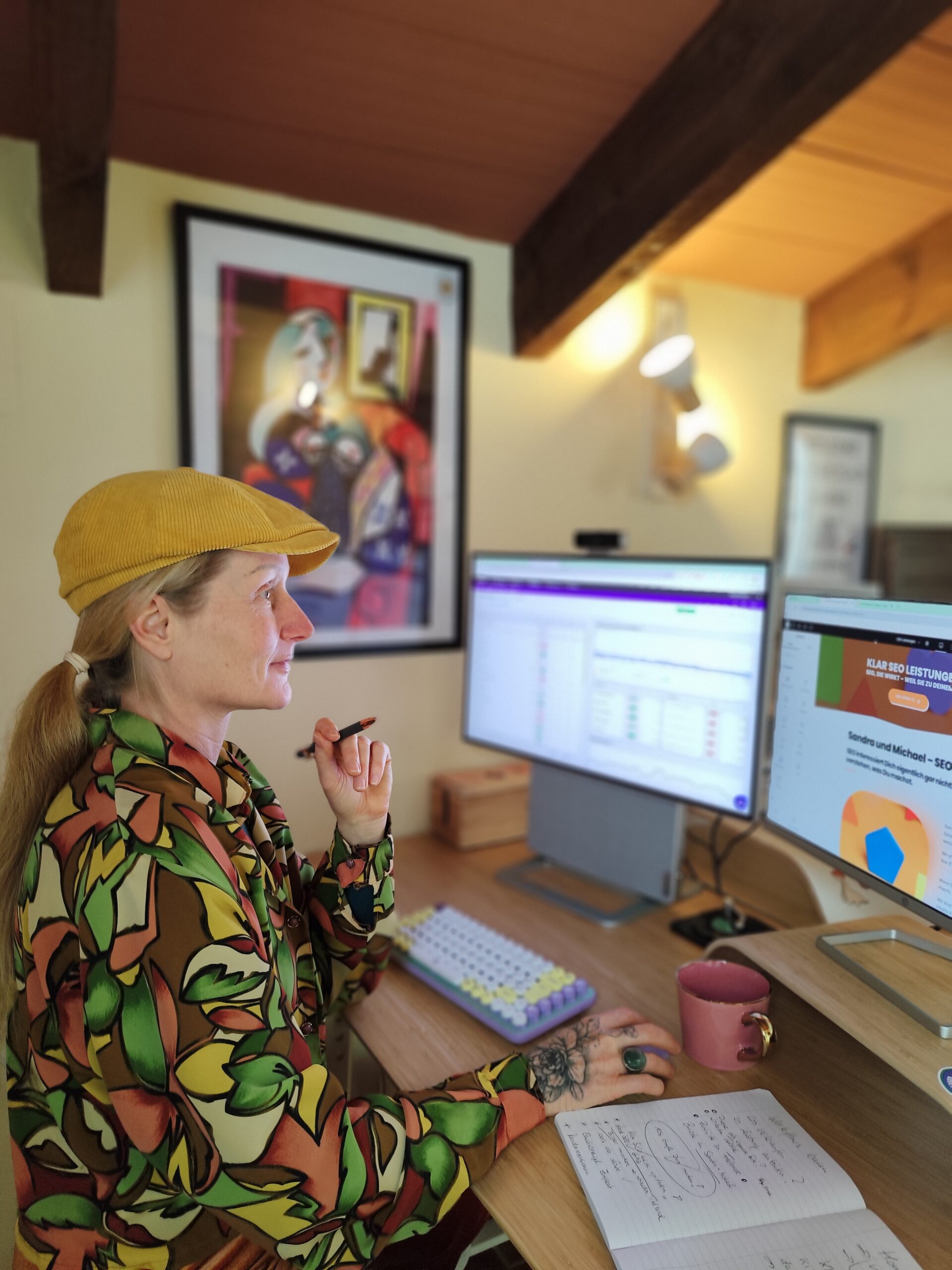 Sandra Krone, Inhaberin von OLDSCHOOLSEO und Fitte Tüte